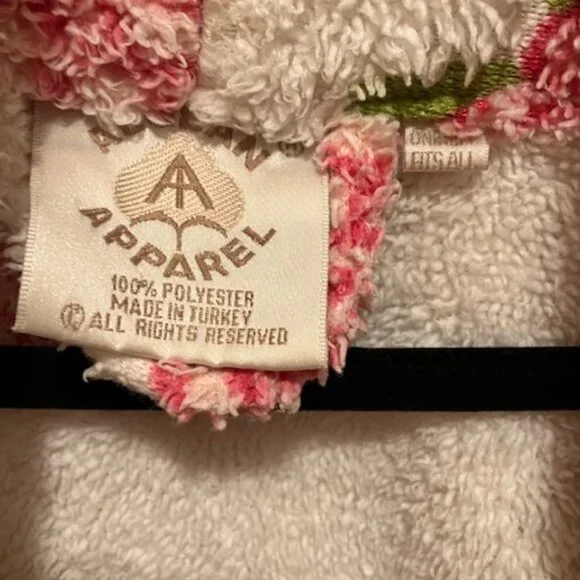 Aegean Apparel Roses Robe - Picture 4 of 4